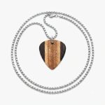 پیک گیتار چوبی گردنبندی